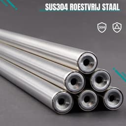 QORA® Wanddroogrek Inklapbaar - Wanddroogrek - Zilver - ‎59cm x 42cm x 19cm — thumbnail 4