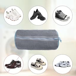 Dikke Waszakken voor Schoenen - Herbruikbare Waszakken met Verborgen Rits voor 360° Reiniging, Geschikt voor Diverse Schoenen en Maten — thumbnail 2