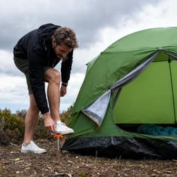 Tentstaken 12 stuks - Schroefstaken - Stabiele grondankers - Ideaal voor harde ondergrond - ShopVlot — thumbnail 2
