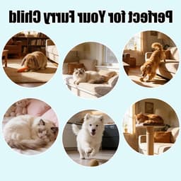 Honden- en kattenwaszak, grote waszak voor huisdieren, voorkomt haarblokkering in de wasmachine (65×70cm) — thumbnail 4