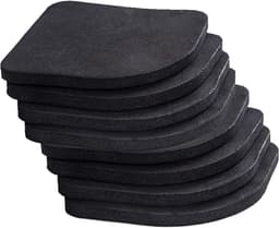 8 Stuks Anti-Vibratie Pads voor Wasmachine en Koelkast - Geluiddempende Rubber Matten voor Bescherming tegen Krassen en Vibrationen — thumbnail 1