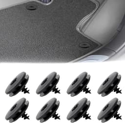 Automattenhouder, clip voor automatten, 8-delig, vloermatten/bevestigingsclips, autovloermatten, antislip, clip, automat, clips, antislip bevestiging — thumbnail 1
