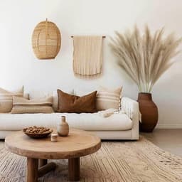 8 stuks 113 cm groot decoratief kunstpampasgras XXL pampasgras kunstgedroogde bloemen voor boho-decoratie in de woonkamer, tweepersoonsbed, vaas, slaapkamer (bruin) — thumbnail 3