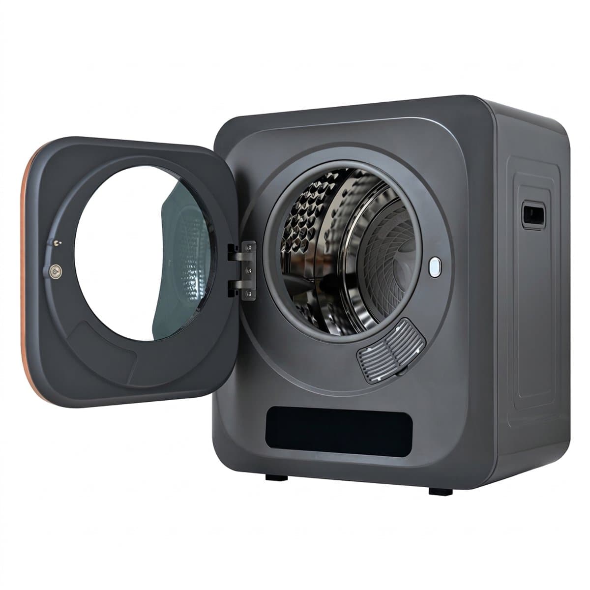 Mini Wasdroger - Compacte Afvoerdroger - 4kg - UV-Desinfectie - 6 Programma's - RVS Trommel - Kleine Ruimtes - 62x52x46cm - 850W — afbeelding 1