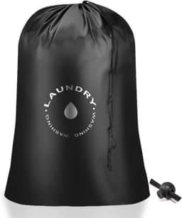 SnelShoppen - AiQInu Waszak met Trekkoord, Vouwbare Waszak voor Studenten en Reizen, 60 x 85cm, Robuust en Duurzaam, Polyester Taffeta, Ideaal voor Wa — thumbnail 1