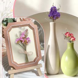 Droogbloemen Boeket 12 Stuks, Mini Gedroogde Bloemen voor Diy — thumbnail 2