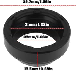 SnelShoppen - Wasmachine Asafdichting WP8577374 Rubber Compatibel met Whirlpool, Maytag, KitchenAid, Jenn-Air, Amana, Magic Chef, Admiral, Norge, Rope — thumbnail 3