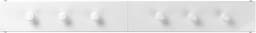 Wand Droogrek - Opvouwbaar Wasrek - Ruimte Besparen - Met 5 Droogstangen - 80x39 cm - Wit — thumbnail 2