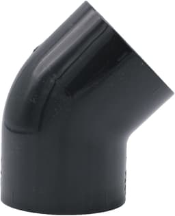 Bocht 50 mm 45° PN16 Lijm Grijs - bm071 | PVC-U koppeling 50 mm met 2 mofaansluitingen, ideaal voor zwembad, vijver, irrigatie, aquarium en afvoer. — thumbnail 3