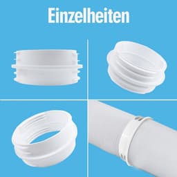 Afvoerslang voor Airco met Universele Adapter (130mm Binnen/150mm Buiten) — thumbnail 2