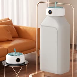 Draagbare wasdroger, draagbare droogtrommel, kleine droger, wasdroger, 600 W, compacte droger, draagbare droger zonder boren, opvouwbaar — thumbnail 2