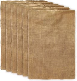 Jute zakken 50 x 80 cm - Set van 6 voor het opslaan van groenten en aardappelen — thumbnail 1