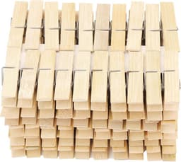 Inovra Plus - Bamboe Pinnen Wassen - 200 stuks voor Waslijn en Woondecoratie — thumbnail 5