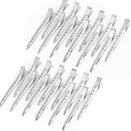 Antislip Metalen Krokodillenklemmen voor Kappers en Styling - 24 Stuks — thumbnail 1