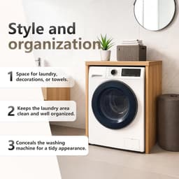 Moisture-Resistant Washing Machine and Drying Cabinet - Efficient Space-Saving Solution for Bathrooms — thumbnail 3