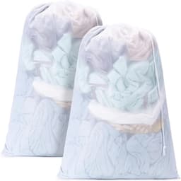 Gigicial Waszakken - Groot 60*80 cm voor delicate kleding en ter bescherming tegen knopen - 2 stuks - Reisformaat + Zwart — thumbnail 1