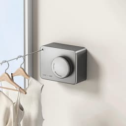 Verstelbare Wanddroger Kledinglijn - 4.2m — thumbnail 1