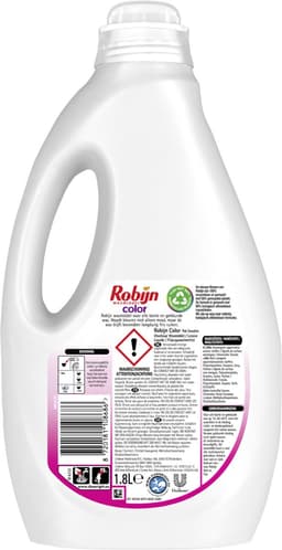 Robijn Color Pink Sensation Vloeibaar Wasmiddel - 5 x 36 wasbeurten - Voordeelverpakking — thumbnail 3