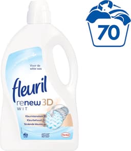 Fleuril Puur Wit - Kwartaalverpakking - 70 wasbeurten - Wasmiddel — thumbnail 1