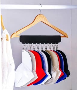 Goodivery ® 2-in-1 Reisset voor Hoeden en Accessoires, Draagbare Organizer met Clips — thumbnail 4