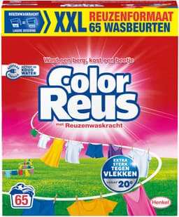 Witte Reus Waspoeder Color 65 Wasbeurten - 4 x 3,25 kg - Voordeelverpakking — thumbnail 1