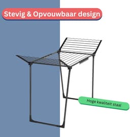 Wasophoogte® Wasrek - Droogrek - StableDry Zwart - 20m drooglengte — thumbnail 3