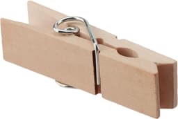 Goodivery ® 50 stuks houten wasknijpers van hout, groot, 7,2 cm x 1,8 cm, gebruik voor het ophangen van foto's, memo's en notities, knutselen en ophangen van wasgoed — thumbnail 5