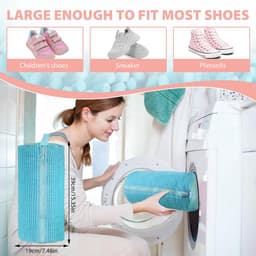 My Ninki ® Schoenwaszak met Ritssluiting voor Effectieve Bescherming en Gemakkelijke Reiniging van Sneakers — thumbnail 4