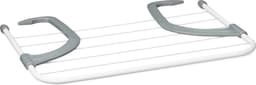 droogrek hangend - set van 3 - 3 m drooglengte - voor balkon - radiator - staal — thumbnail 5