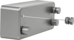 Retractable Clothesline 4.2 m Pull-Out Adjustable Waterproof Hanging Clothesline- Indoor Outdoor Use — thumbnail 1