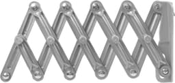 ABJ - Wasdroger - Droogrek - wandmodel - opvouwbaar - zilver, 60 cm — thumbnail 5