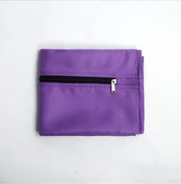 Waszakken voor huisdieren - Waszakken van twill polyester - Grote waszakken met rits - Voorkomt dat waszakken verstopt raken door dierenhaar - Waszakken voor huisdierendekens - Geweldig voor honden en katten (70x80cm) - Paars-L — thumbnail 3
