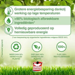 Omino Bianco Vloeibaar Wasmiddel Nature Fresh - 6 x 1.480 l (222 wasbeurten) — thumbnail 2