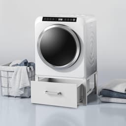Wasmachine verhoger met lade - Wasmachine verhoger - Wasmachine sokkel - Wasmachine verhoger met lade - Wasmachine opbouwmeubel — thumbnail 3
