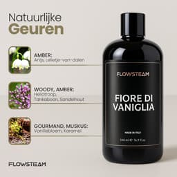 Fiore di Vaniglia wasparfum van Flowsteam® - Italiaanse Wasparfum - 500ML — thumbnail 4
