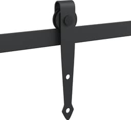 vidaXL - Ophangset - voor - schuifdeur - 213 - cm - koolstofstaal — thumbnail 3