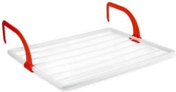 Plasticforte Inklapbaar wasrekje - 4 meter waslijn - klein - Ophangbaar - 50x62 cm - droogrek — thumbnail 1
