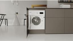 Whirlpool BI WDWG 861485 EU - Was-droogcombinatie - FreshCare - Voorbelading - Ingebouwd - Wit - Links - Wit - Knoppen - Draaiknop — thumbnail 5