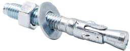 Wigankers - Schroefankers Betonnen - Bevestigen in Beton - Verzinkt Koolstofstaal - 3/8" x 3" - Zilverkleurig — thumbnail 1
