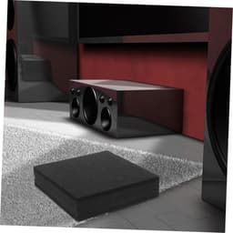 TOYANDONA 30 cm x 30 cm x 4,5 cm zwarte geluidsisolatie pads voor drums subwoofers en home audiosystemen ruisonderdrukking kussen mat — thumbnail 5