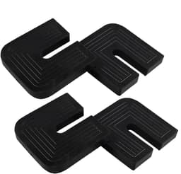 Anti Vibratie Pads - Airco Dempers - Stille Werking - Massief Rubber - 4 Stuks - Zwart — thumbnail 1