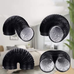 Flexibele Buisslang Van 150 MM - 5M PVC-Afvoerslang Voor Wasdroger - Ventilatieafvoerslang Voor Hvac Kweektent Lasersnijder — thumbnail 5