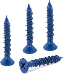 Beton Schroefankers - Metselwerk Bevestiging - Stevig Verankeren - Diamantpunt Ontwerp - 300 Stuks - Blauw — thumbnail 5