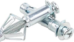 Holle Muurankers - Bevestigingen Ankers Pluggen - Gipsplaat Bevestigen - Roest Corrosieweerstand - M5x80 - Zilver — thumbnail 5