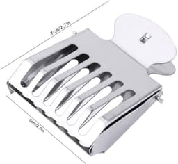 Bijenvangerclip, Metalen Bijenvanggereedschap Roestvrij Roestvrijstalen Bijenkooi met Eenvoudig Clipontwerp voor Imkers (BLACK) — thumbnail 4