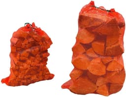 Sterke Gaaszakken - Opbergzakken - Hout Opslaan - Glad Binnenwerk - 100 Stuks Groot - Rood — thumbnail 2