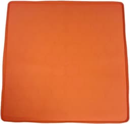 Wasmachine Droger Mat - Apparaatbescherming - Apparaten Beschermen - Waterdicht Ontwerp - 60 x 60 cm - Oranje — thumbnail 1