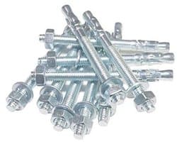 Wigankers 10 stuks - Gegalvaniseerde bouten - Stevig bevestigen - ETA goedgekeurd - M10 x 100mm - Zilver