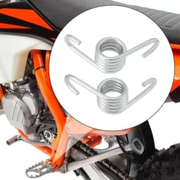 Dailygoods- Voetsteun Gegalvaniseerd - Voetsteunen Motorcross - Voetsteun 1 Paar - Compatibel met 125-530 EXC/EXC-F - Geschikt voor Husqvarna Tc65 2017-2018 - Lichtgewicht 20g - Motorsteunen — thumbnail 2