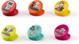 Zaksluitingen - Vershoudklemmen Keukenclips - Voedsel Vers Houden - Peanuts Decoratie - 6 stuks - Assorti — thumbnail 1